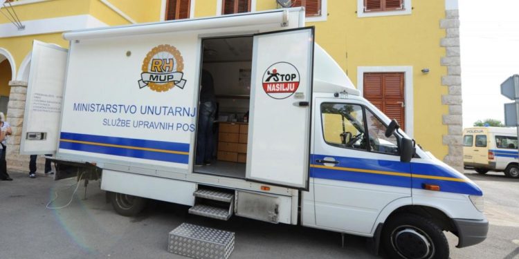 Obavijest – mobilni šalter MUP-a