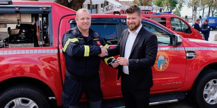 Novo interventno vozilo DVD-a Kastav