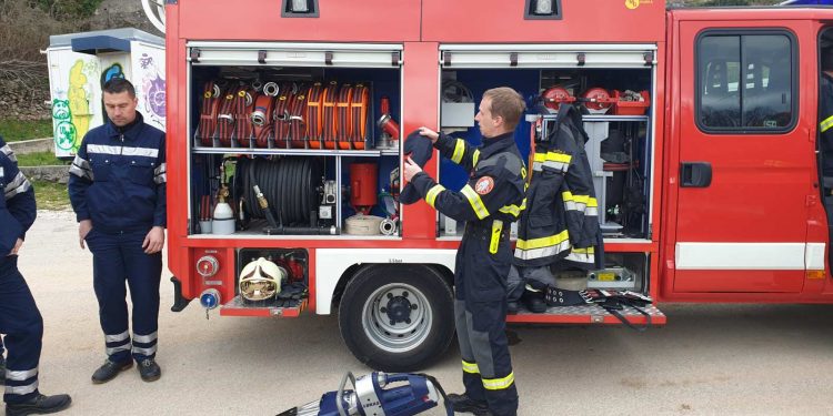 Održana obuka postrojbi civilne zaštite